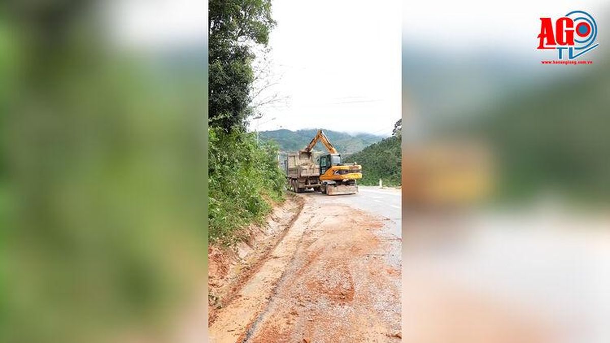 Cảnh báo sạt lở trên tuyến đường mới nối Đà Lạt với Đắk Lắk - Báo An Giang