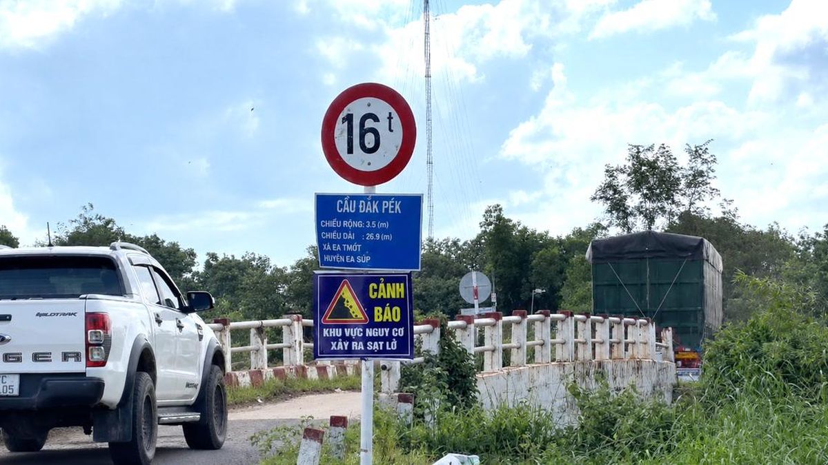 Đắk Lắk: Cầu Đắk Pék nứt gãy, nguy cơ mất an toàn cần sớm kiểm định, sửa chữa - Báo Xây Dựng