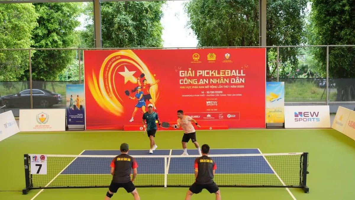 Giải Pickleball CAND phía Nam 2026: Thêm động lực cho phong trào thể thao trong lực lượng - Báo Tiền Phong