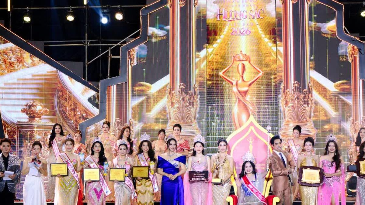 Người đẹp Phú Thọ đăng quang 'Hoa hậu Doanh nhân Hương sắc Việt Nam 2026' - Chuyên trang An Ninh Thủ Đô - Báo Công an nhân dân