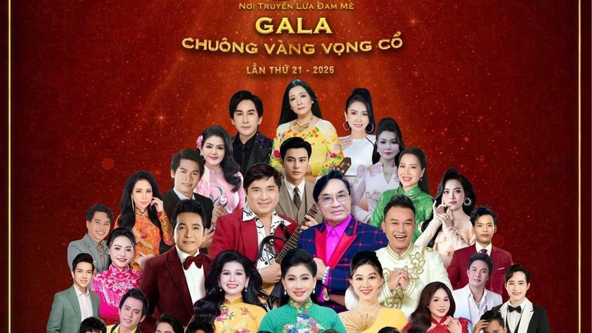 Hơn 50 nghệ sĩ cải lương hội tụ tại Gala Chuông vàng Vọng cổ 2026 - Báo Văn hóa