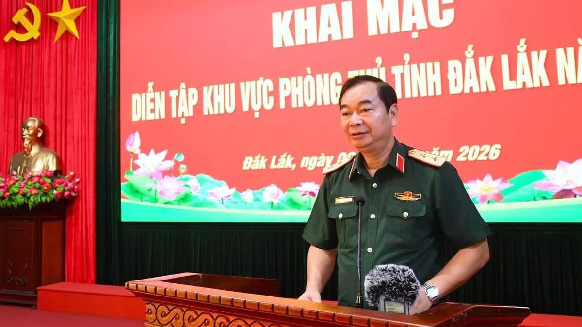 Khai mạc diễn tập khu vực phòng thủ tỉnh Đắk Lắk - Báo Nhân Dân