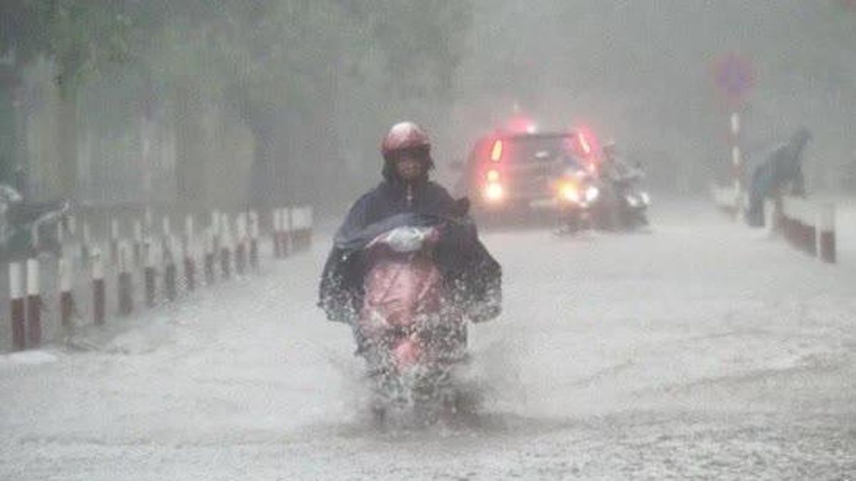 Thời tiết ngày 8/9: Nhiều nơi mưa to, cao nguyên Trung Bộ có nơi trên 70mm - Báo VietnamPlus