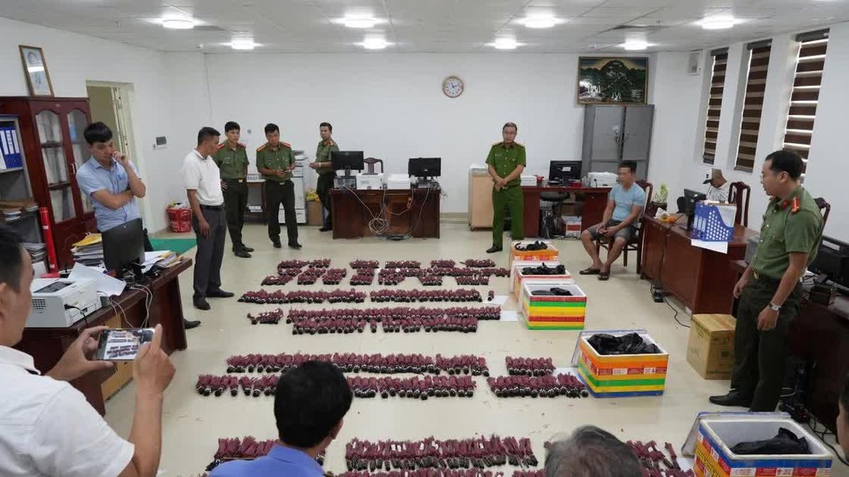 Вьетнамские полицейские прервали транснациональную схему контрабанды 9,3 тыс. взрывателей из Лаоса