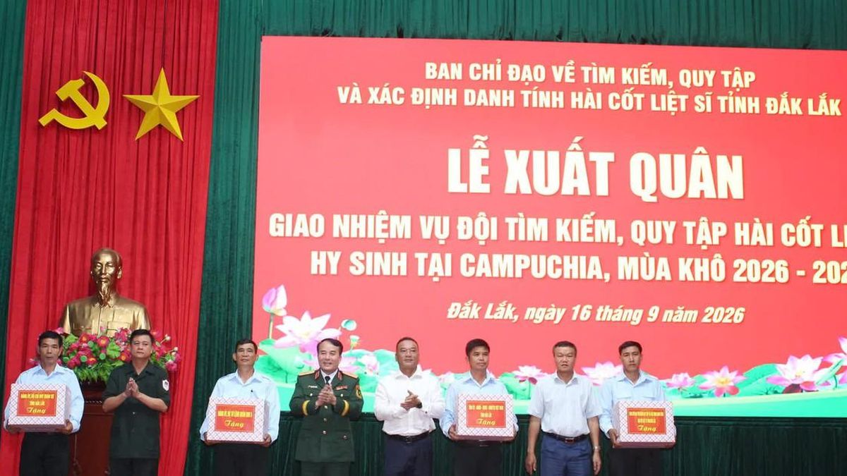 Đắk Lắk: Đội K51 lên đường tìm kiếm hài cốt liệt sĩ tại Campuchia - Báo Xây Dựng