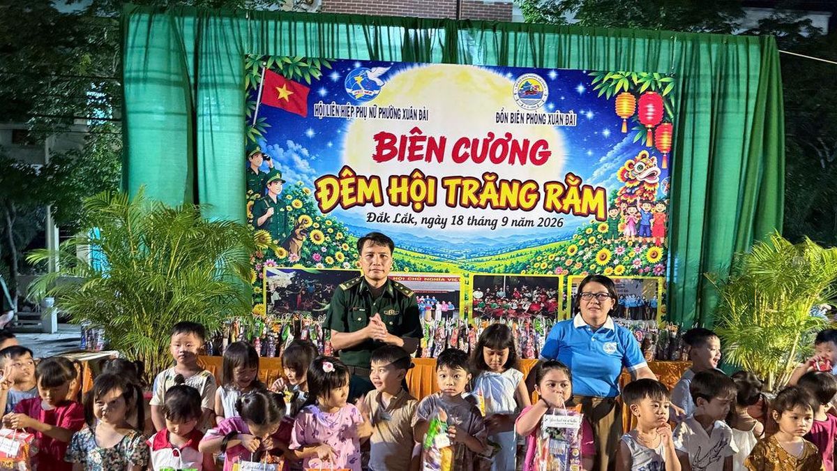 Hơn 2.200 suất quà Trung thu đến với thiếu nhi vùng biên giới Đắk Lắk - Chuyên trang Công Lý & Xã Hội - Báo Công Lý