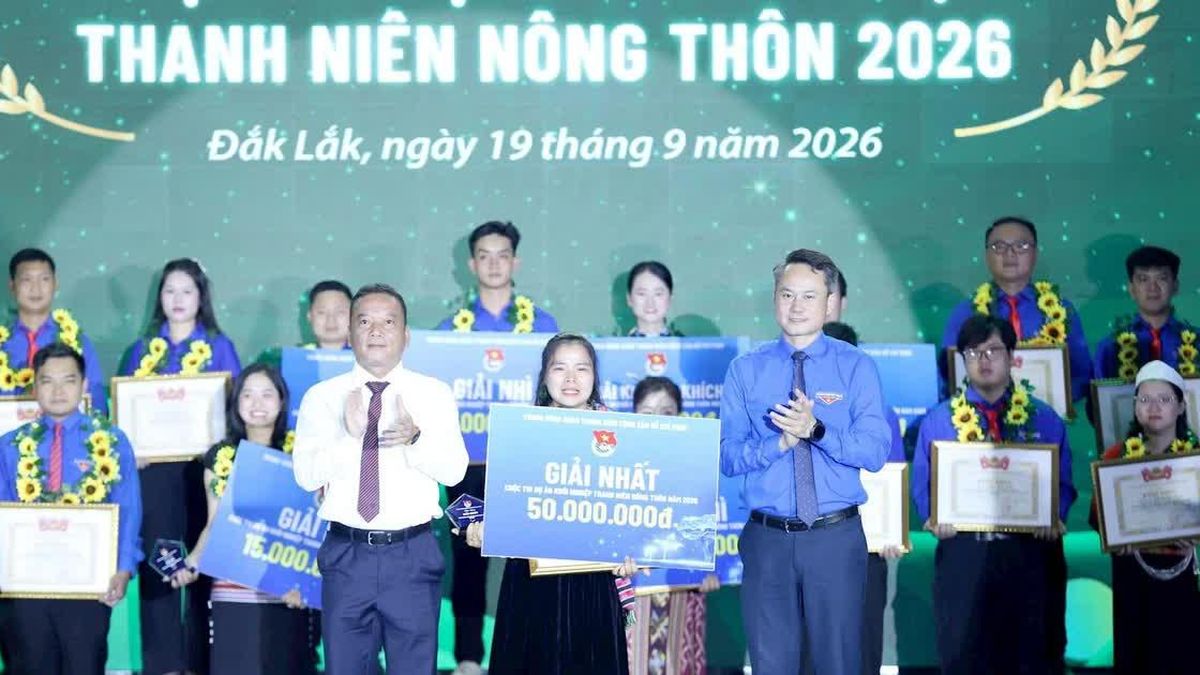 Lào Cai giành giải Nhất Cuộc thi Dự án khởi nghiệp thanh niên nông thôn 2026 - Báo Lào Cai