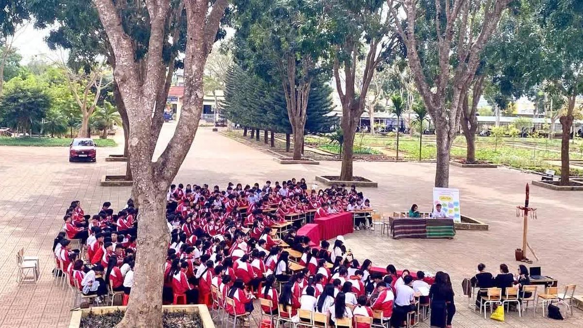 Trường học đầu tiên ở Đắk Lắk thông báo không thu hộ Quỹ Hội cha mẹ học sinh - Báo Giáo Dục & Thời Đại