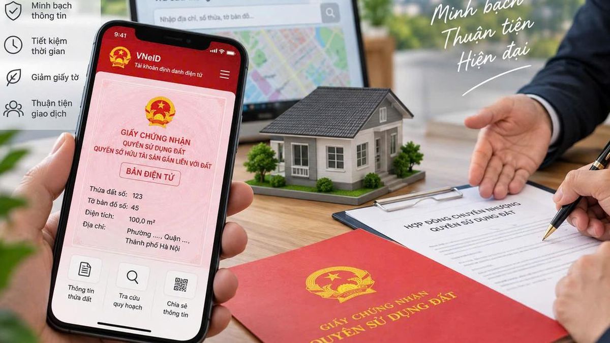 Mua bán nhà đất sẽ thay đổi thế nào nếu sổ đỏ điện tử được áp dụng?