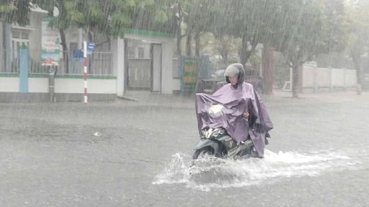 Mưa to lại sắp trút xuống 7 tỉnh, thành, có nơi vượt 200mm - Tạp chí Người Đưa Tin