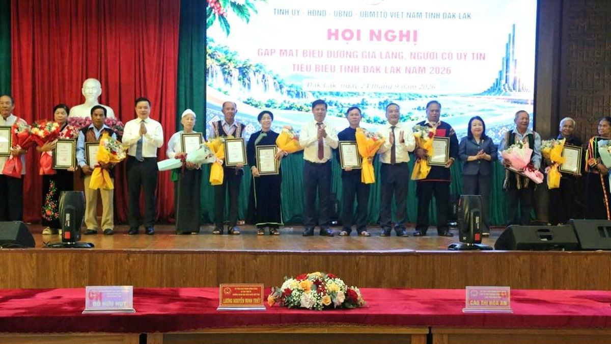 Đắk Lắk: Già làng, người có uy tín là hạt nhân đoàn kết ở cơ sở - Báo Văn hóa