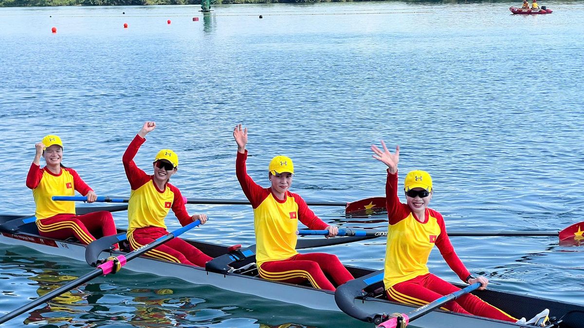 ASIAD 20: Rowing Việt Nam giành huy chương đầu tiên