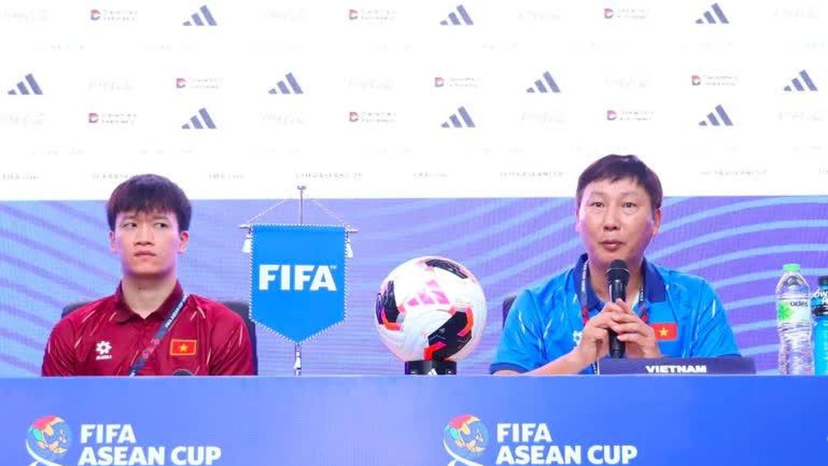 HLV Kim Sang-sik nói về mục tiêu tại FIFA ASEAN Cup 2026