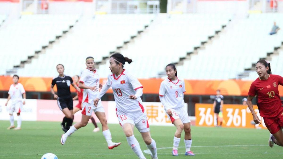 Đội tuyển nữ Việt Nam rời ASIAD 20 sau trận đấu quả cảm