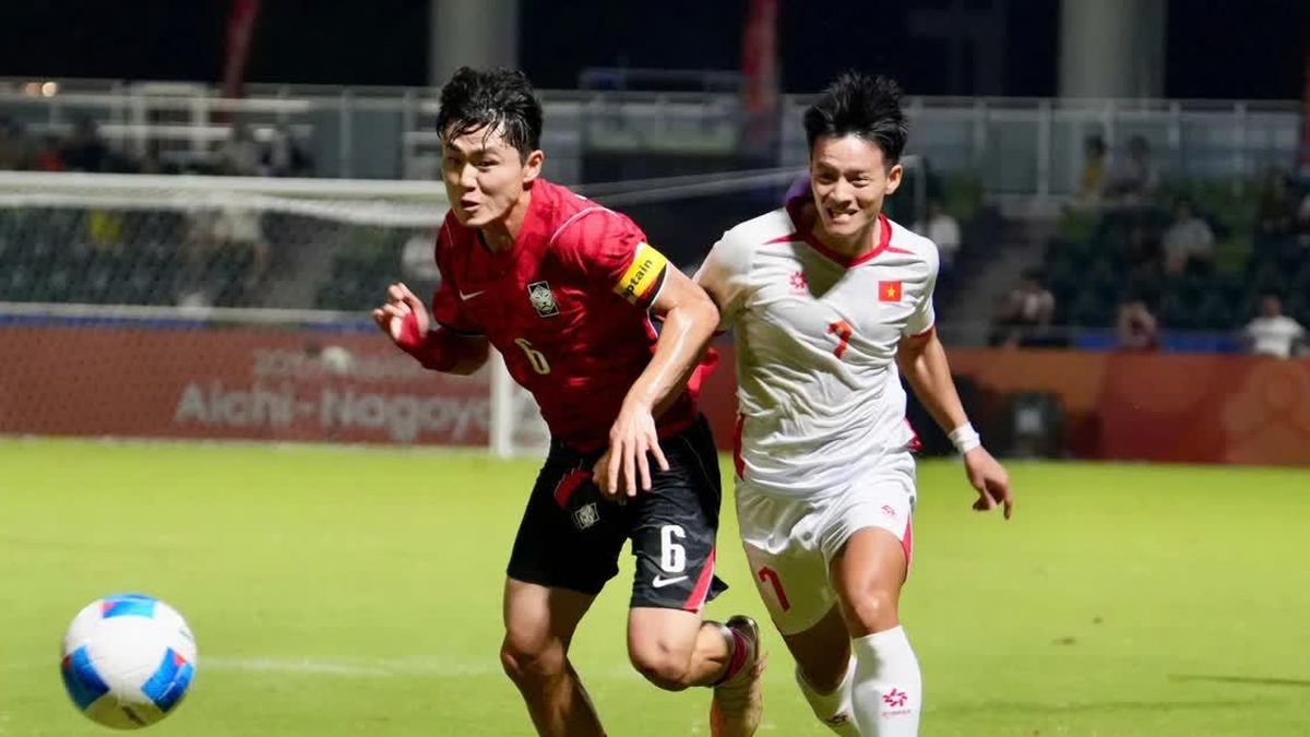 U23 Việt Nam thua U23 Hàn Quốc, dừng bước ở tứ kết ASIAD 2026