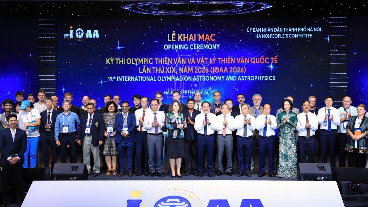Khai mạc Kỳ thi Olympic Thiên văn và Vật lý thiên văn quốc tế lần thứ 19