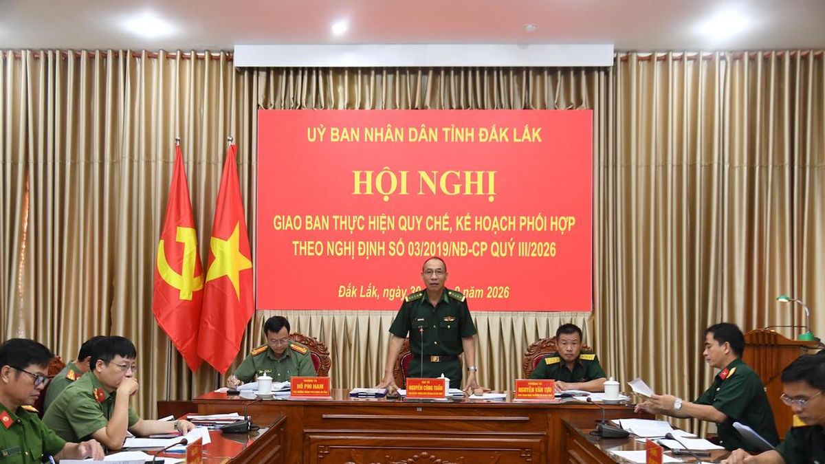 Đắk Lắk: Ba lực lượng Công an, Quân sự, Biên phòng hiệp đồng, giữ vững an ninh, trật tự - Báo Đại Đoàn Kết