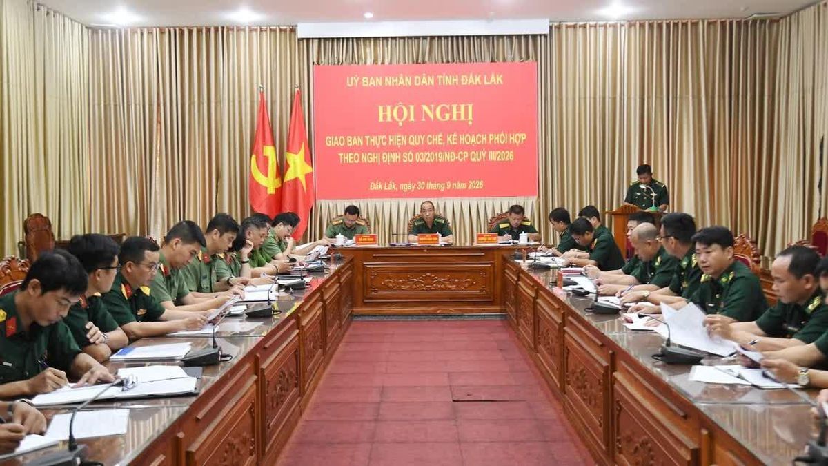 Ba lực lượng Quân sự, Công an và Biên phòng tỉnh Đắk Lắk tăng cường phối hợp, giữ vững an ninh, trật tự - Báo Nhân Dân