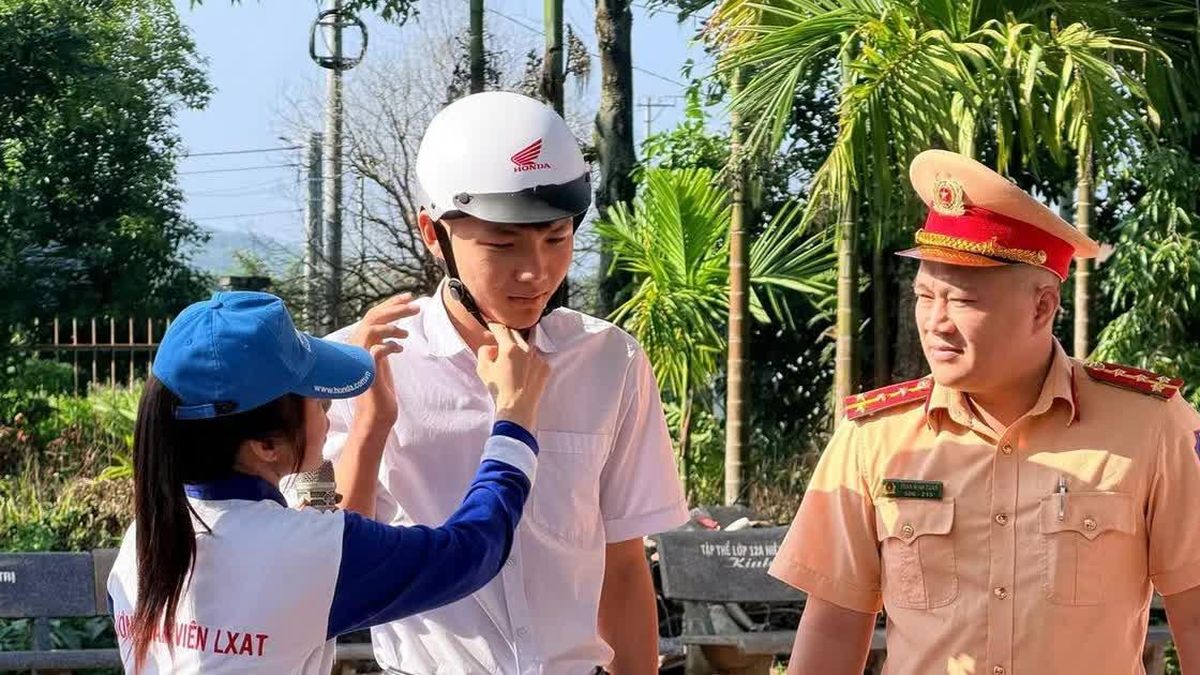 Để hành trình học sinh đến trường an toàn mỗi ngày - Báo Công An Nhân Dân