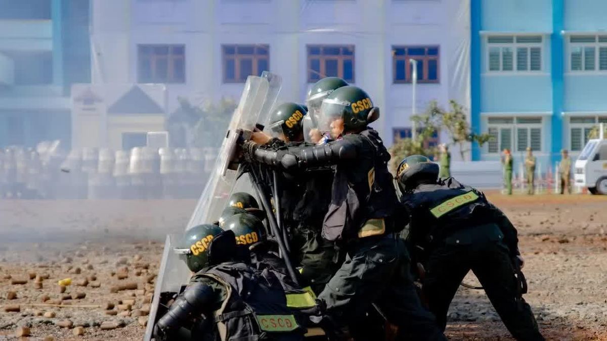 Bộ Công an tổ chức diễn tập chống bạo loạn, khủng bố ở Tây Nguyên - Báo Công An Nhân Dân