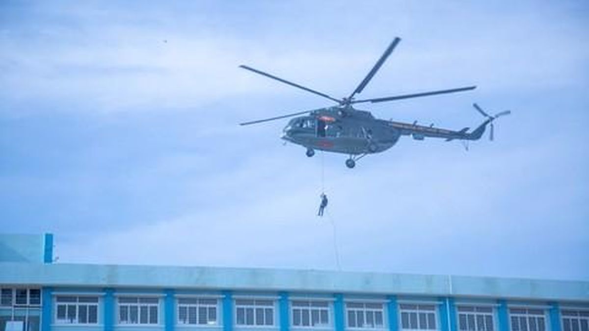 Bộ Công an tổ chức diễn tập phương án 'Giải quyết tình huống tập trung đông người, gây rối an ninh, trật tự, bạo loạn, khủng bố tại địa bàn Tây Nguyên' - Công An TP.HCM