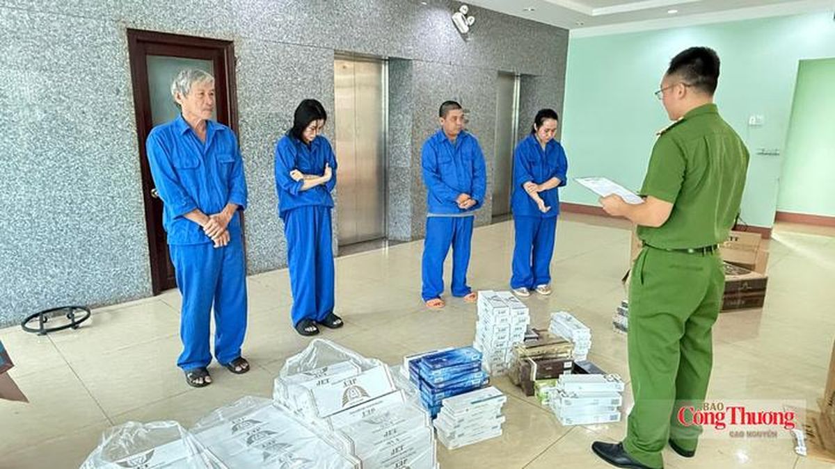 Đắk Lắk: Khởi tố 4 người trong một gia đình vì buôn bán thuốc lá lậu - Báo Công Thương