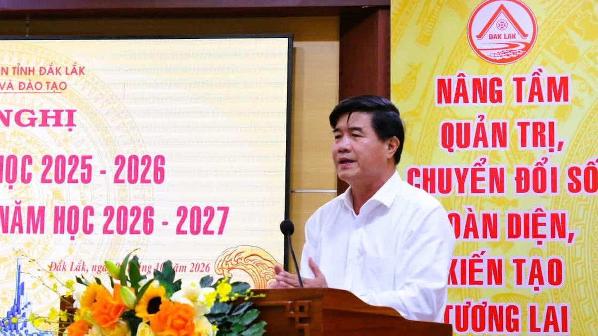 Phó Chủ tịch UBND tỉnh Đắk Lắk: Điểm số không phải là mục tiêu duy nhất - Báo Giáo Dục & Thời Đại
