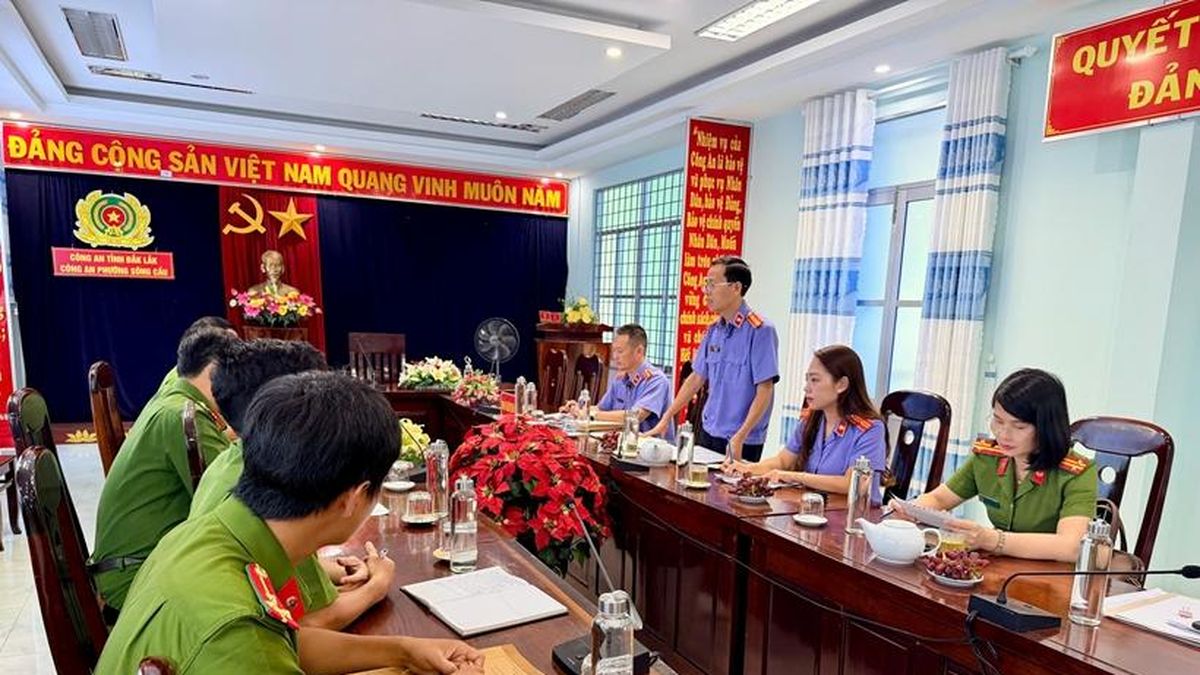 VKSND tỉnh Đắk Lắk trực tiếp kiểm sát công tác thi hành án hình sự tại cộng đồng - Báo Bảo Vệ Pháp Luật
