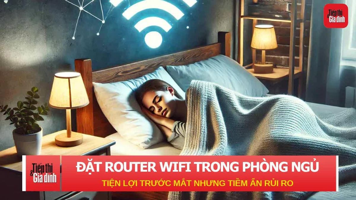 Co Router Đặt router WiFi trong phòng ngủ: Tiện lợi trước mắt nhưng tiềm ẩn rủi ...