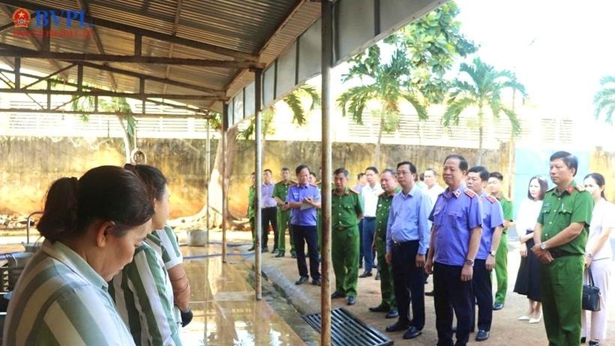 Quy định về kiểm sát việc thi hành án phạt tù tại cơ sở giam giữ phạm nhân - Báo Quân Đội Nhân Dân