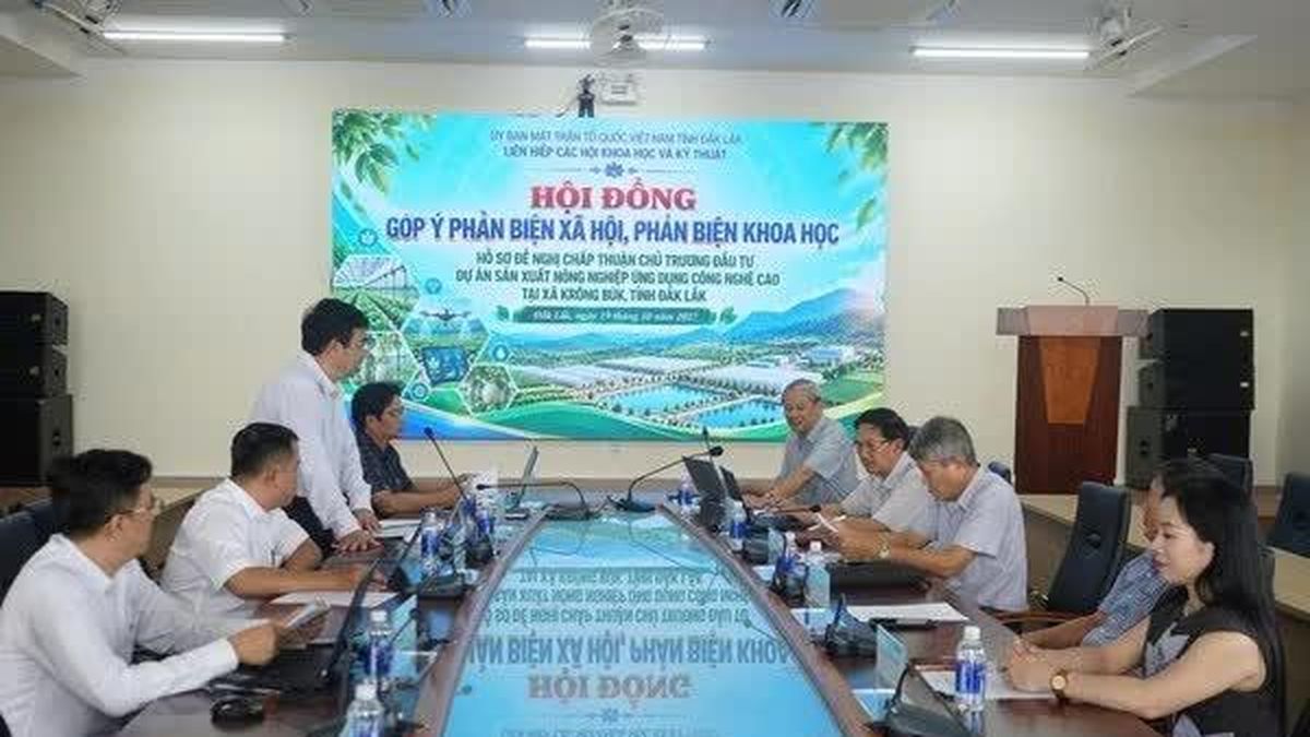 Đắk Lắk: Góp ý hồ sơ đầu tư dự án sản xuất nông nghiệp - Báo Tri thức & Cuộc sống