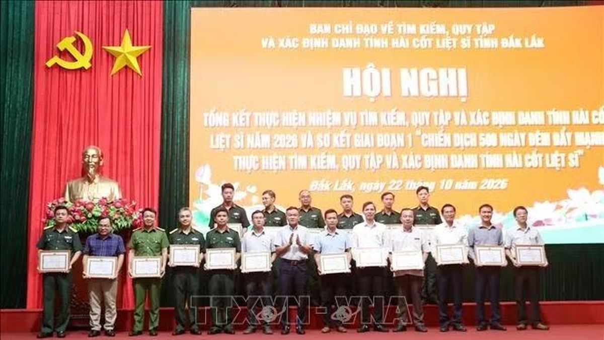 Chuyển từ 'chờ thông tin' sang 'chủ động tìm kiếm' hài cốt liệt sĩ ngay từ cơ sở - Báo Tin Tức TTXVN