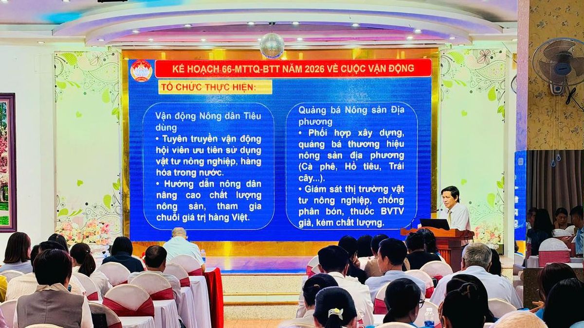Đắk Lắk: Phát huy vai trò Mặt trận, đưa hàng Việt đến gần hơn với người tiêu dùng - Báo Đại Đoàn Kết