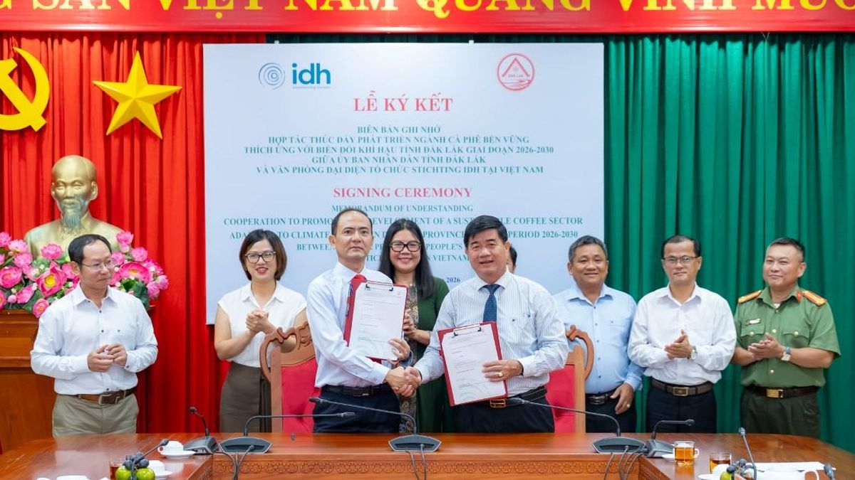 Đắk Lắk hợp tác với IDH phát triển 75.000 ha cà phê bền vững - Tạp chí VnEconomy