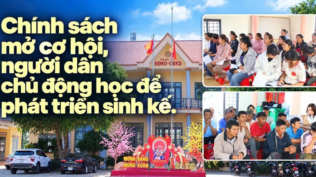 Chính sách mở cơ hội, người dân chủ động học để phát triển sinh kế - Báo Giáo Dục & Thời Đại