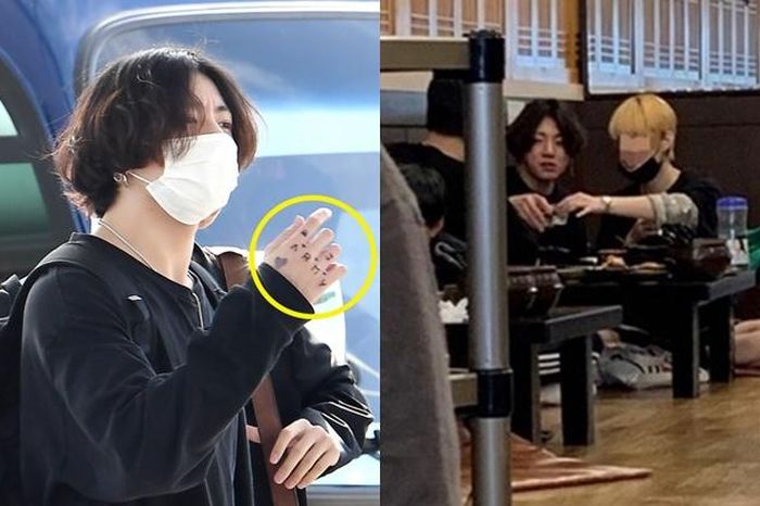 Jungkook Hẹn Hò Với Thợ Xăm