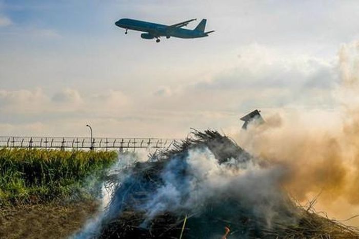 Giảm thiểu tình trạng như đốt rơm rạ, chiếu đèn lazer, thả diều ...