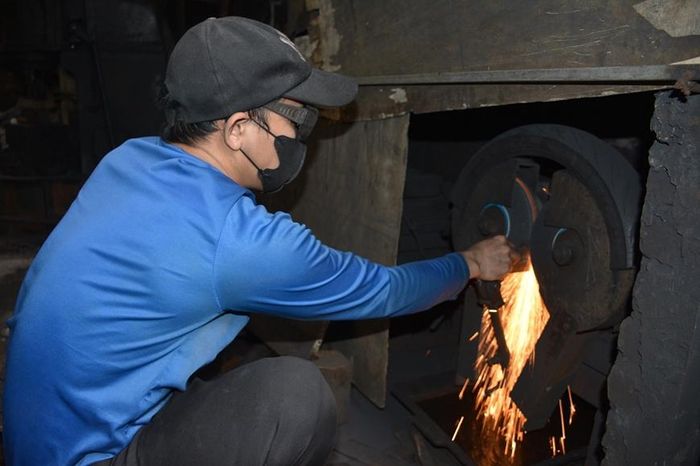 Giữ 'lửa' cho nghề rèn Đa Sỹ - Báo An Giang