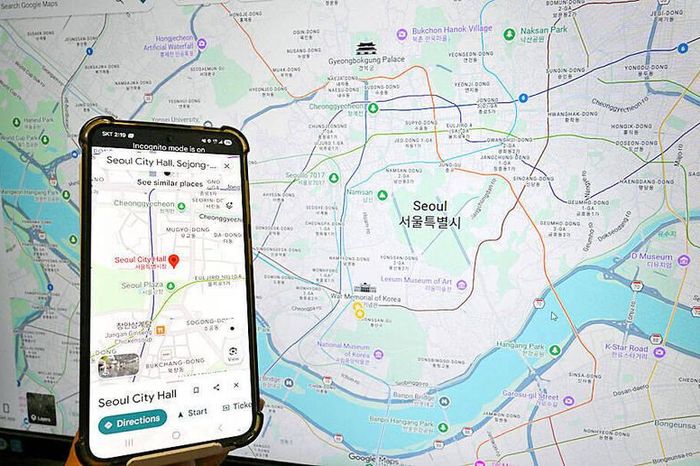Map Dat Han Han Hàn Quốc chấm dứt hạn chế dữ liệu Google Maps sau 20 năm - Báo Công Thương