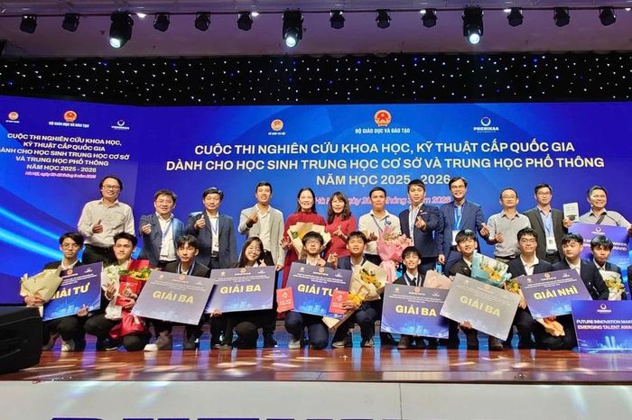 Học sinh Quảng Trị đạt 6 giải tại Cuộc thi nghiên cứu KHKT cấp quốc gia ...