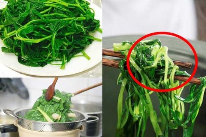 Luộc rau cứ cho thêm thứ này vào nồi, đảm bảo rau xanh mướt lại giòn ...